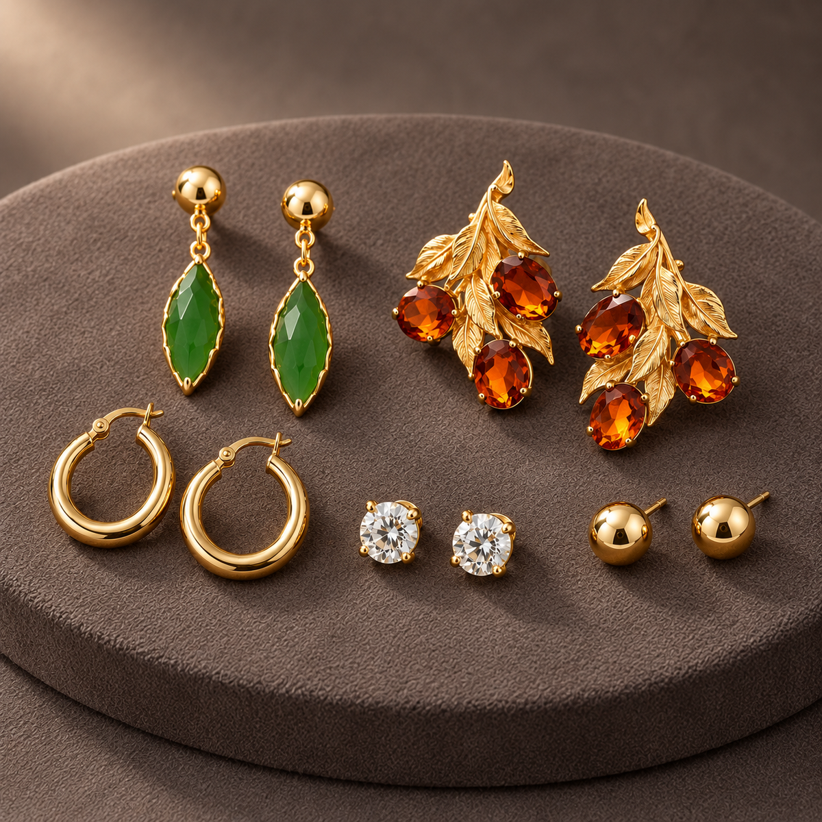 Earrings – Gold, Silver, Diamond, Gemstone & Vintage Styles