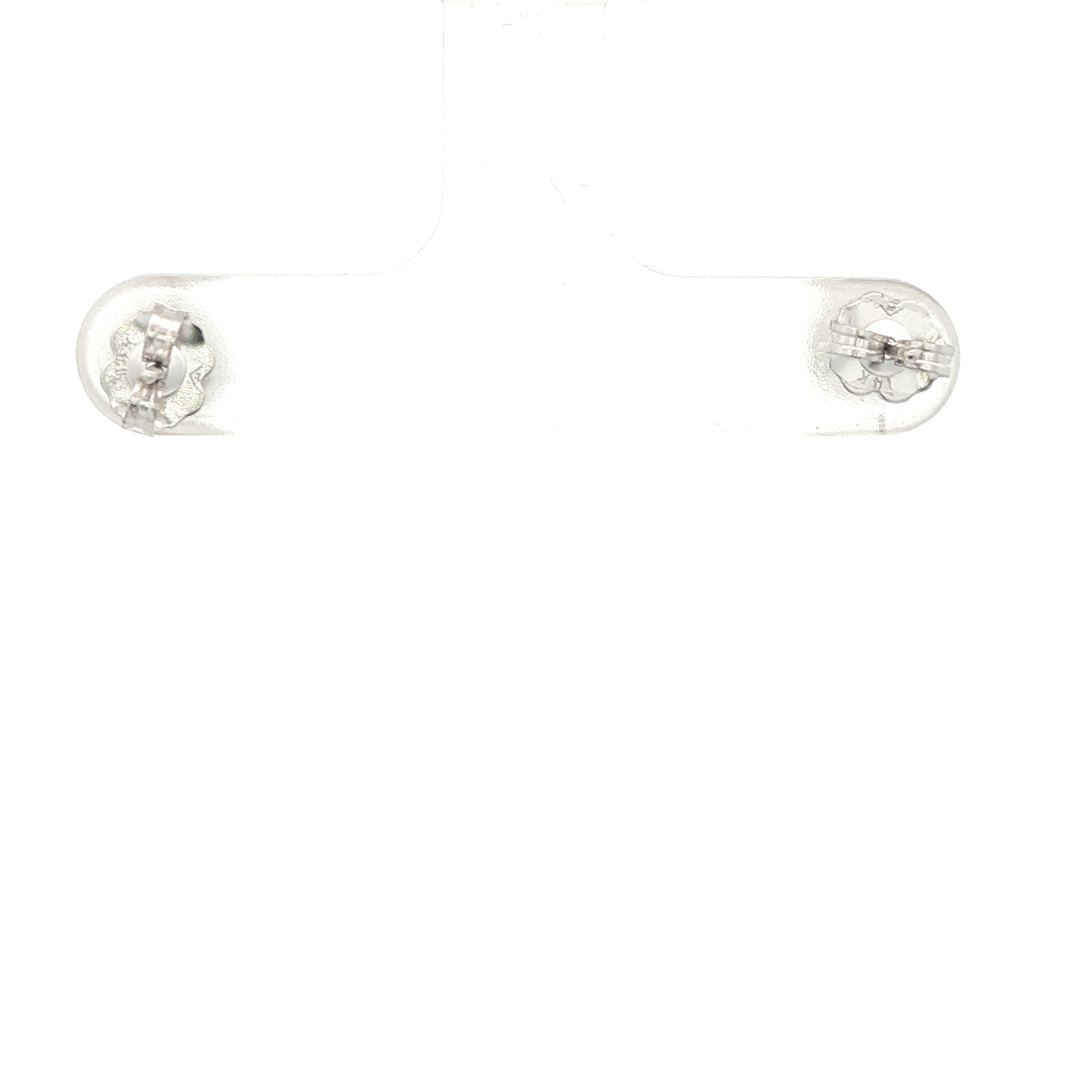 14K White Gold Lab Grown Diamond Stud Earrings 4.01 CTW VS Clarity