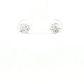 New 1/2 CTW (Approx.) Lab-Grown Diamond 14K White Gold VS Stud Earrings