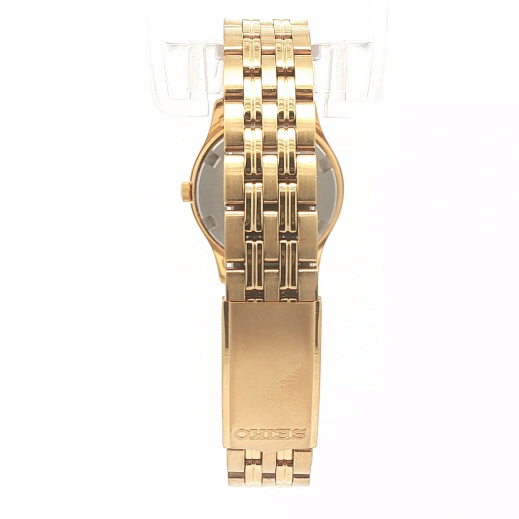 Vintage Estate Seiko Sports 50 Ladies Quartz Watch Circa 1995 – Gold-Tone, 25mm