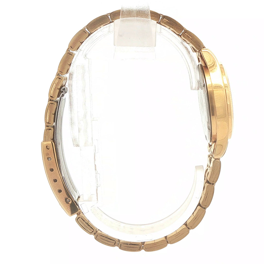 Vintage Estate Seiko Sports 50 Ladies Quartz Watch Circa 1995 – Gold-Tone, 25mm