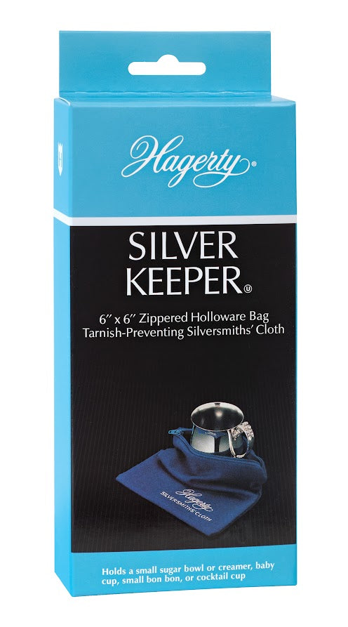 Hagerty Silver Keeper 6″ × 6″ Zippered Holloware Storage Bag