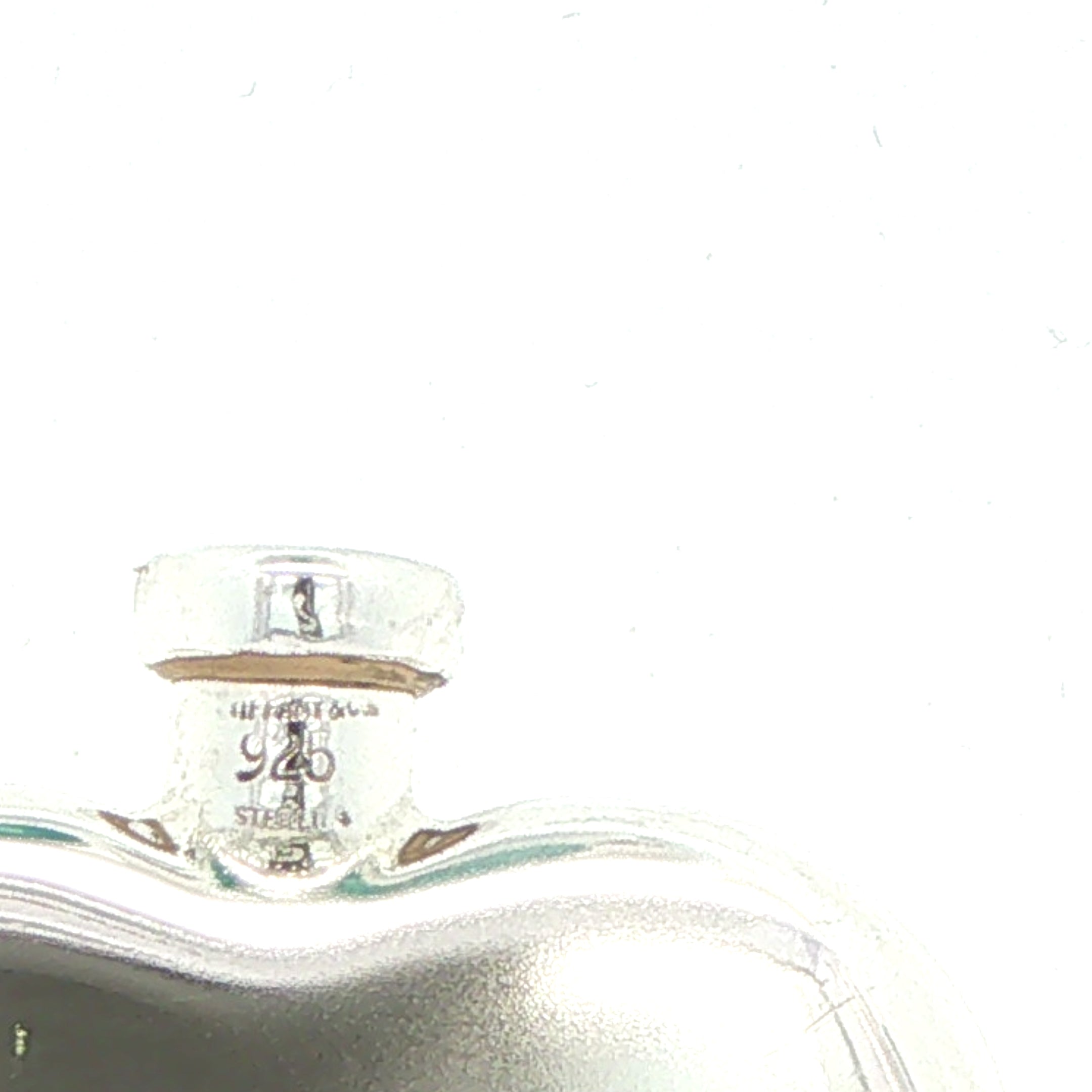 Vintage Tiffany & Co. Sterling Silver Heart Flask and Funnel Set with Original Box