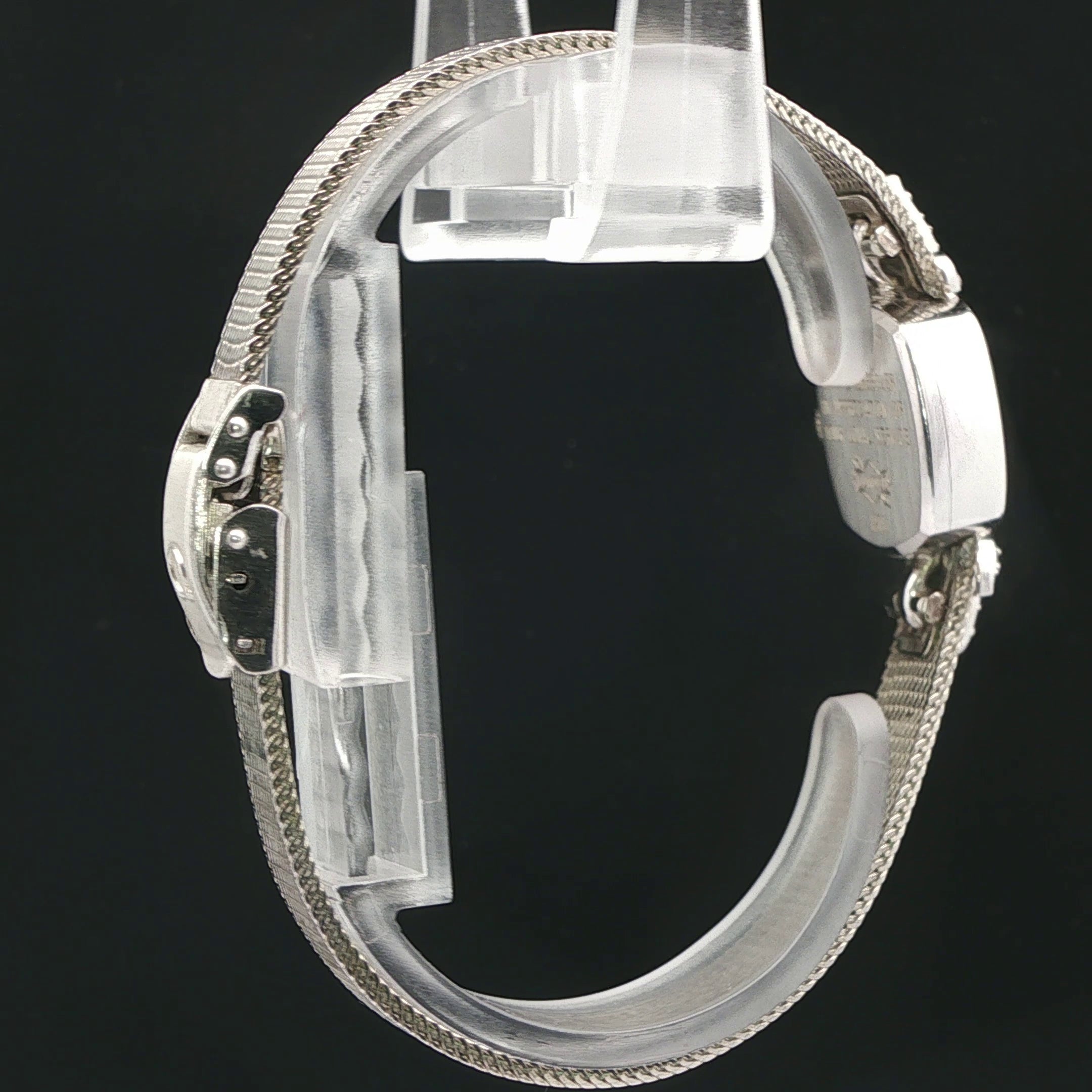 Omega 14K White Gold Vintage Watch