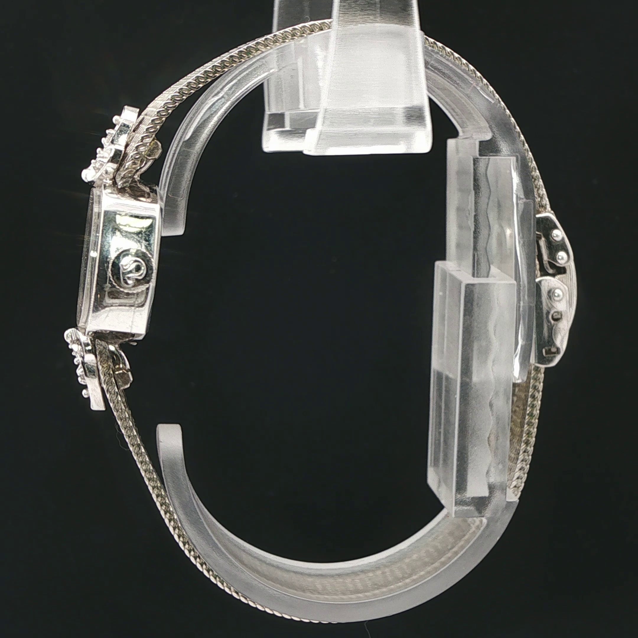 Omega 14K White Gold Vintage Watch