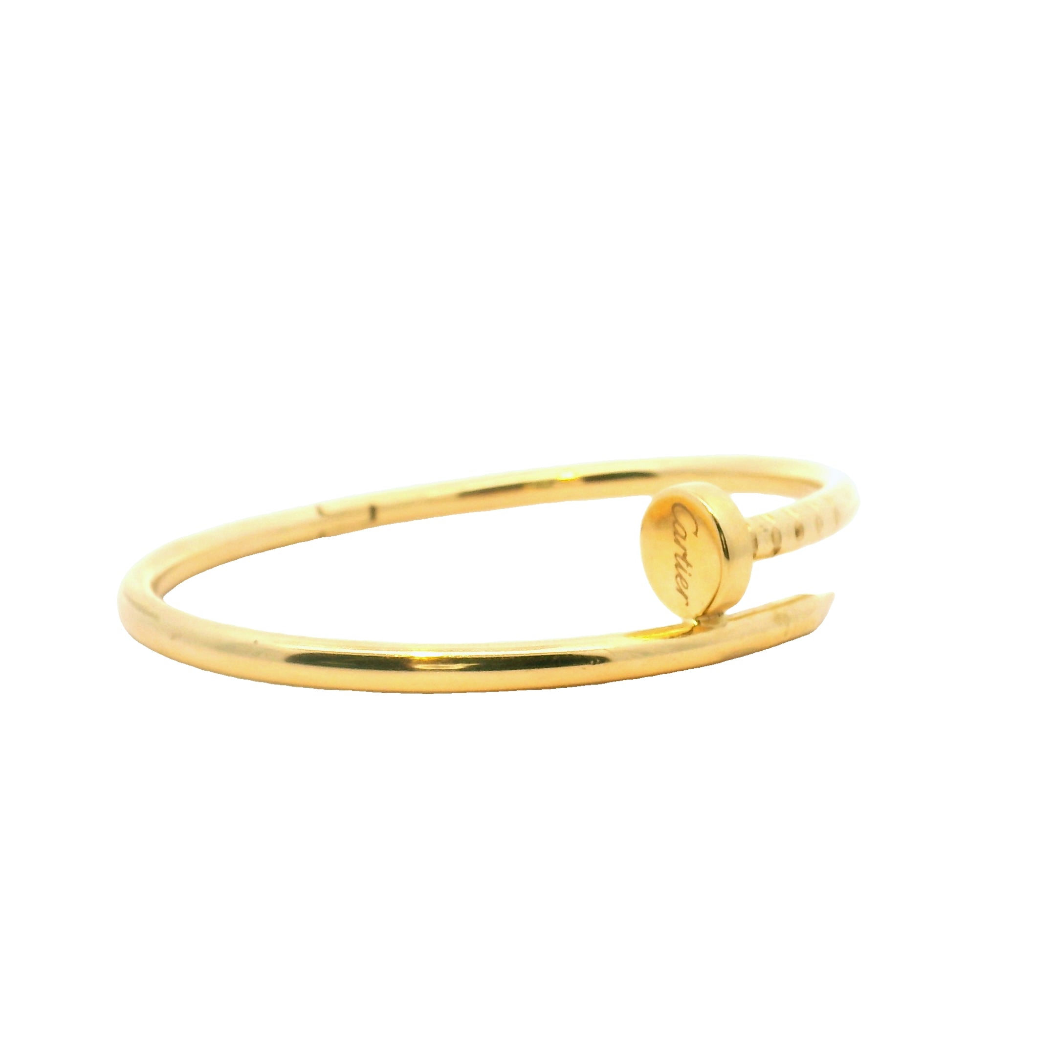 18K Cartier Nail Bracelet