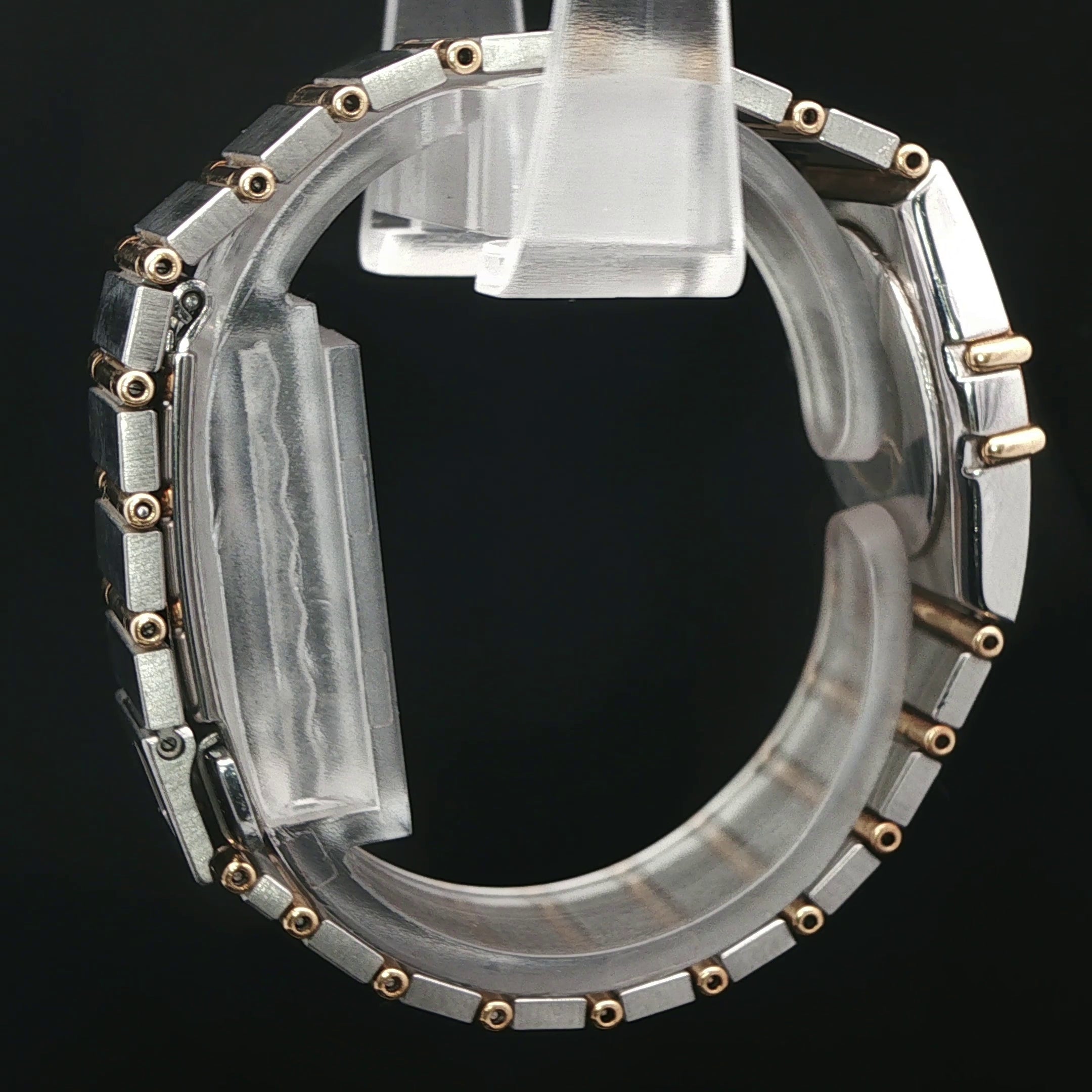 Omega Constellation Ladies 18k Yellow Gold/Steel - Factory Diamond Bezel & Dial