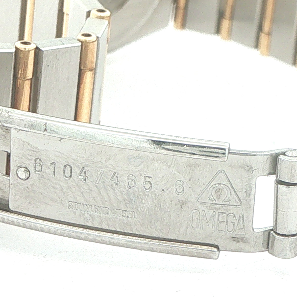 1993 Vintage Estate Omega Constellation Ladies’ Diamond Watch – 18K Yellow Gold & Stainless Steel
