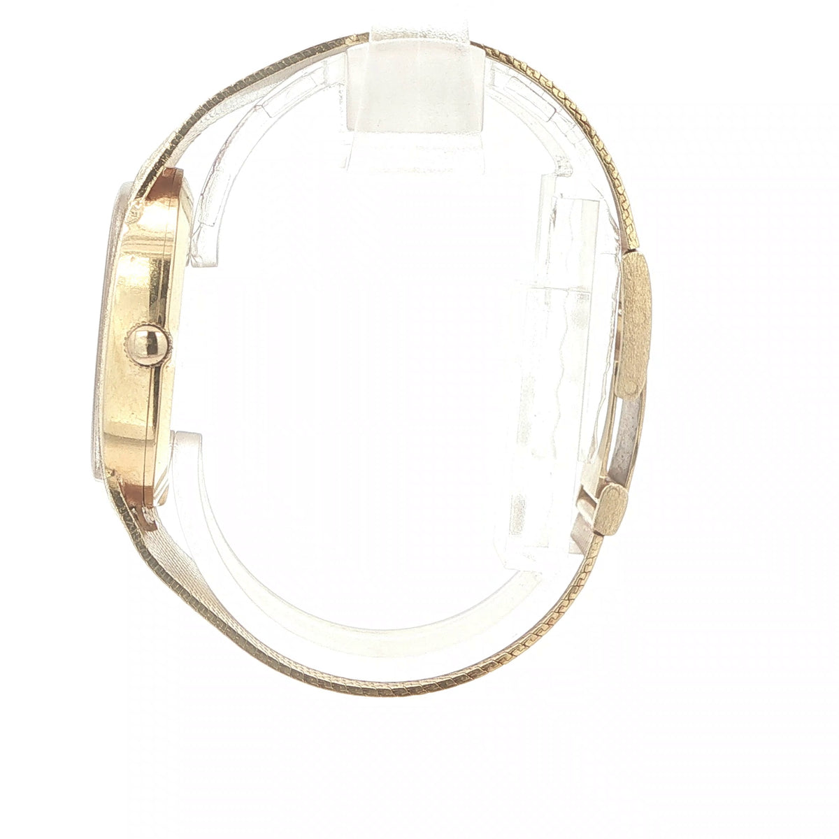 1970s Estate Lucien Piccard 14K Yellow Gold Case Manual-Wind Watch