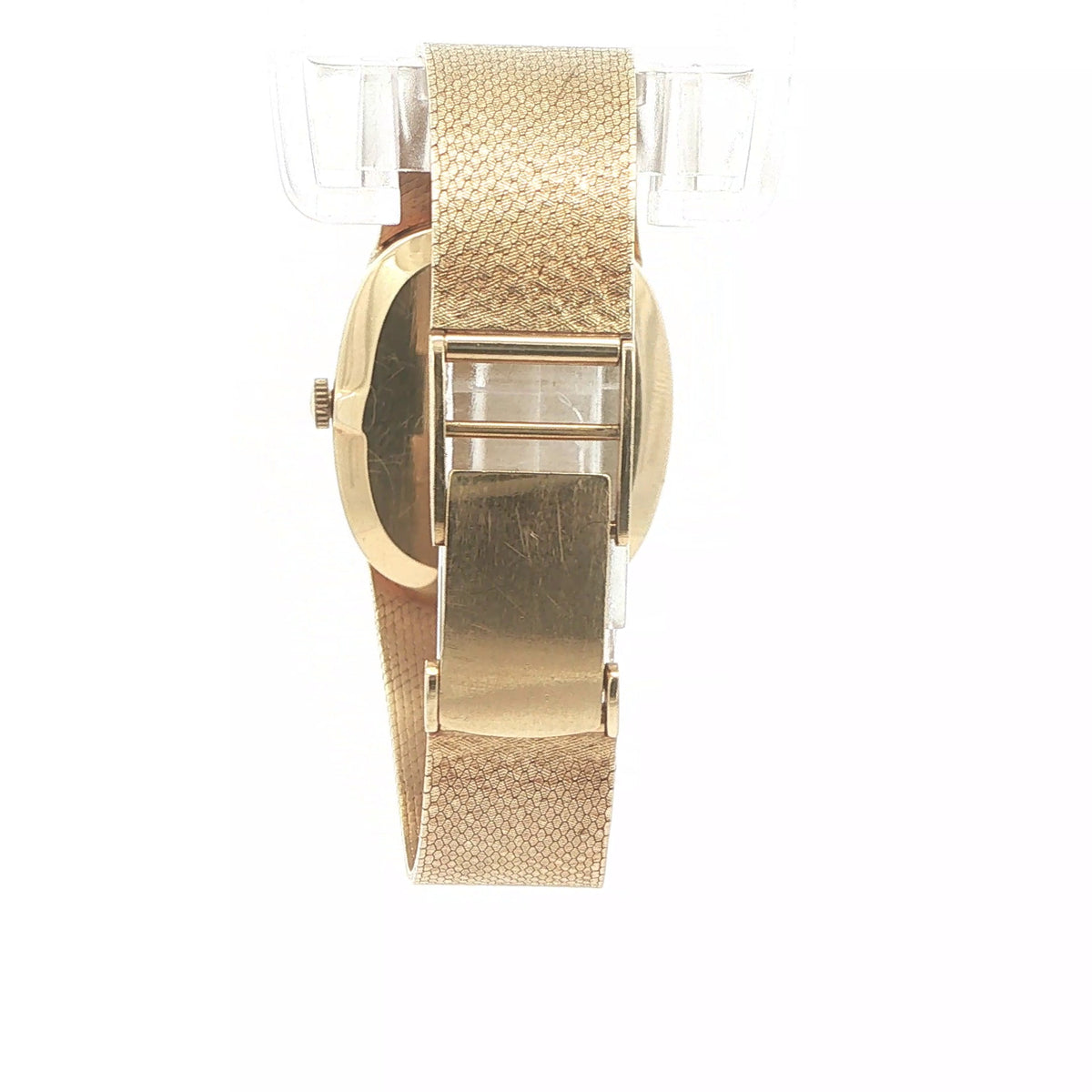 1970s Estate Lucien Piccard 14K Yellow Gold Case Manual-Wind Watch