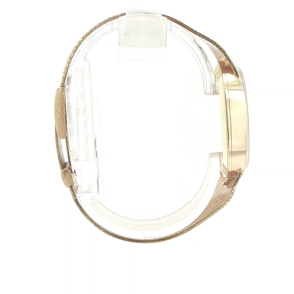 1970s Estate Lucien Piccard 14K Yellow Gold Case Manual-Wind Watch
