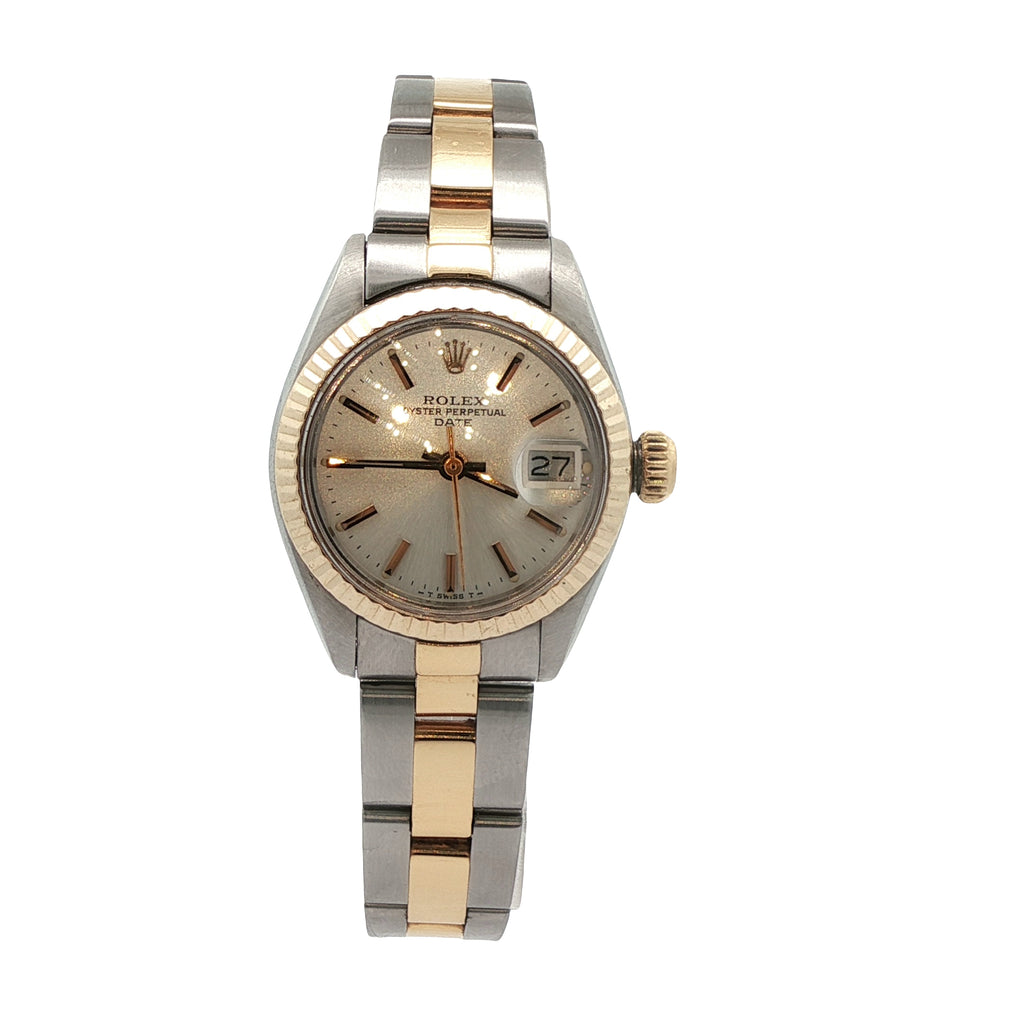 Rolex 14K/ST Oyster Perpetual Date