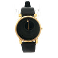 Estate Yellow Gold Plated Movado Museum Classic
