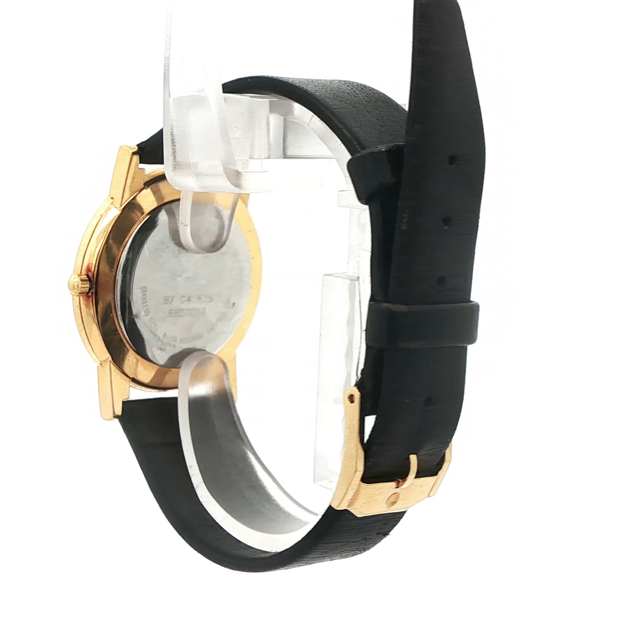 Estate Yellow Gold Plated Movado Museum Classic