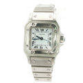 Estate Cartier Santos Automatic Stainless Steel Watch | 23mm | Female | Serial 09015011