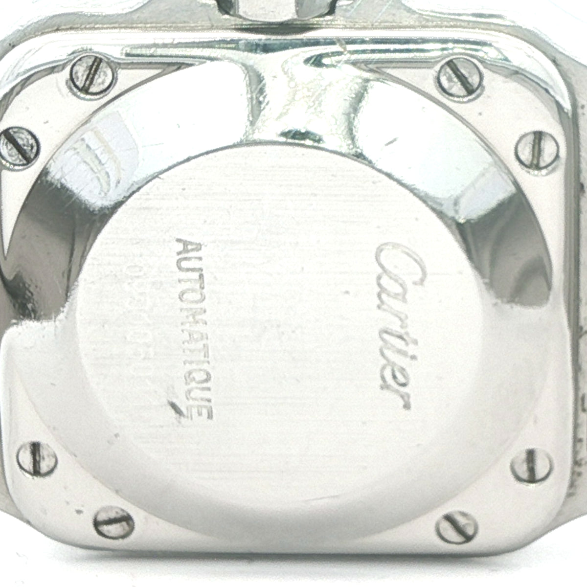 1980s Estate Cartier Santos Automatic Stainless Steel Watch – 23mm