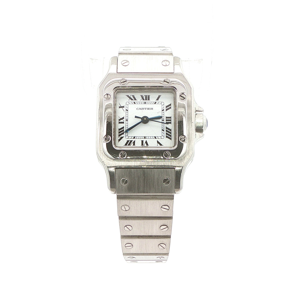 1980s Estate Cartier Santos Automatic Stainless Steel Watch – 23mm