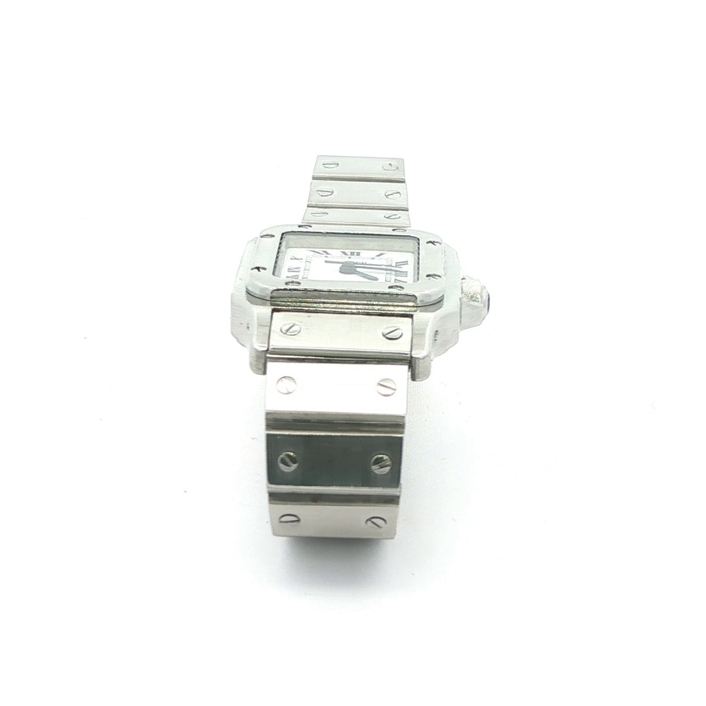 Estate Cartier Santos Automatic Stainless Steel Watch | 23mm | Female | Serial 09015011