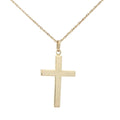 Estate 14K Yellow Gold Cross Pendant
