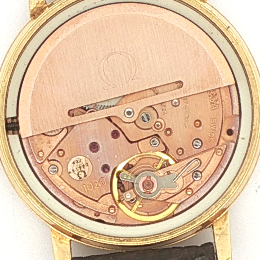 Estate 1970s Omega Automatic Day-Date Ref 166.0209 Gold Plated 36mm Cal 1020 – For Parts/Repair