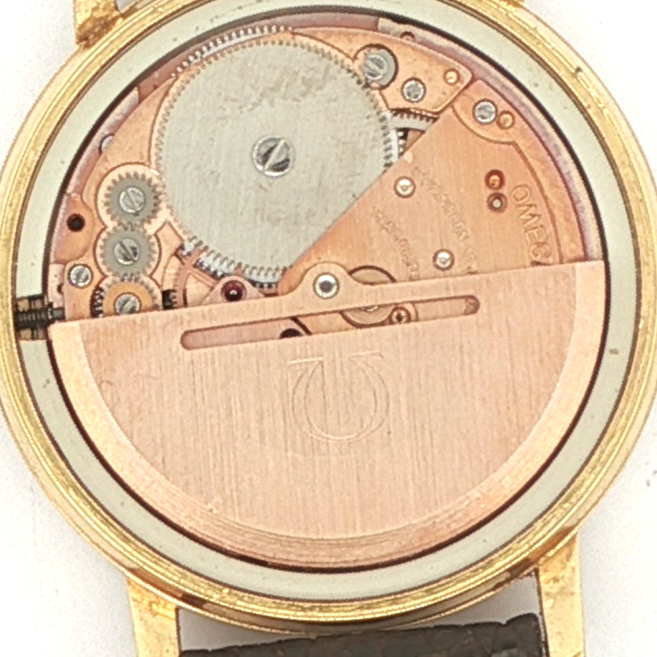 Estate 1970s Omega Automatic Day-Date Ref 166.0209 Gold Plated 36mm Cal 1020 – For Parts/Repair