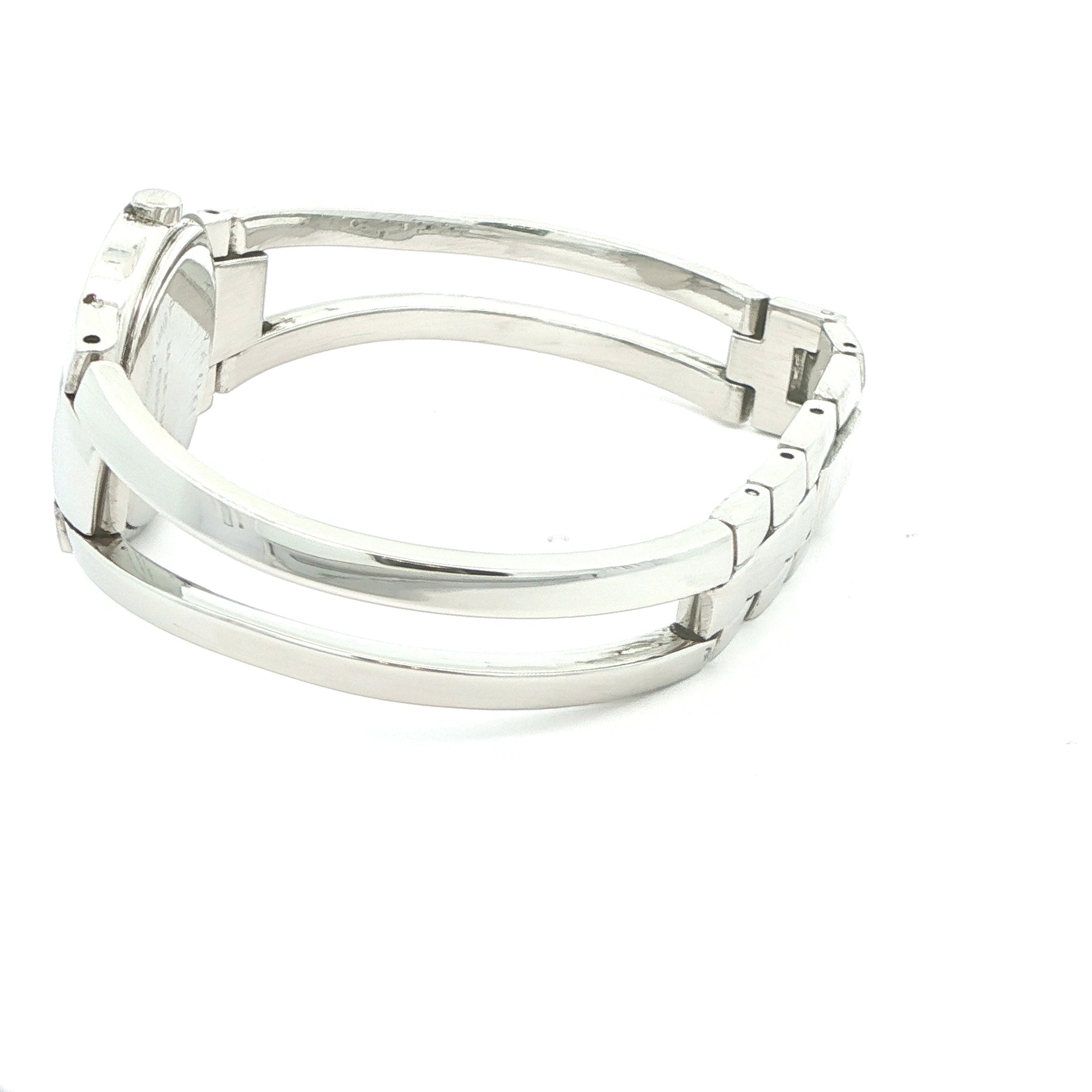 Estate Vintage Movado Museum Swiss Quartz Stainless Steel Black Dial Watch Circa 1990s–2000s