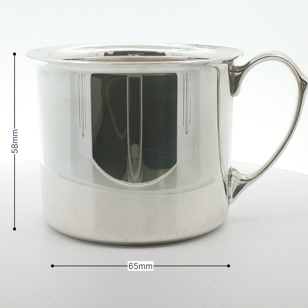Vintage 1988 Estate Cartier Sterling Silver Baby Cup 925
