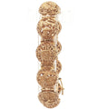 Estate Vintage Circa 1970 18K Yellow Gold Chinese Character Link Bracelet