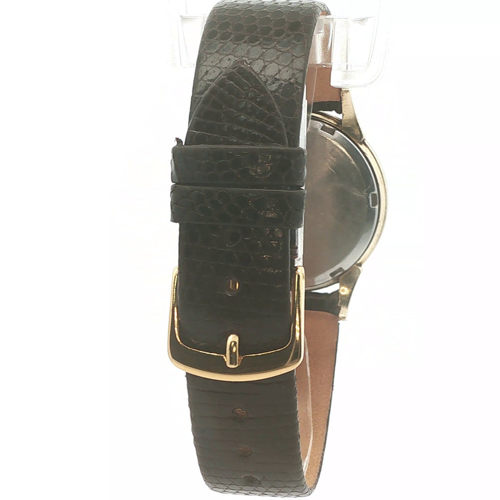 1963 Omega Automatic 34mm 10K Gold Filled Bezel Stainless Steel Back Watch
