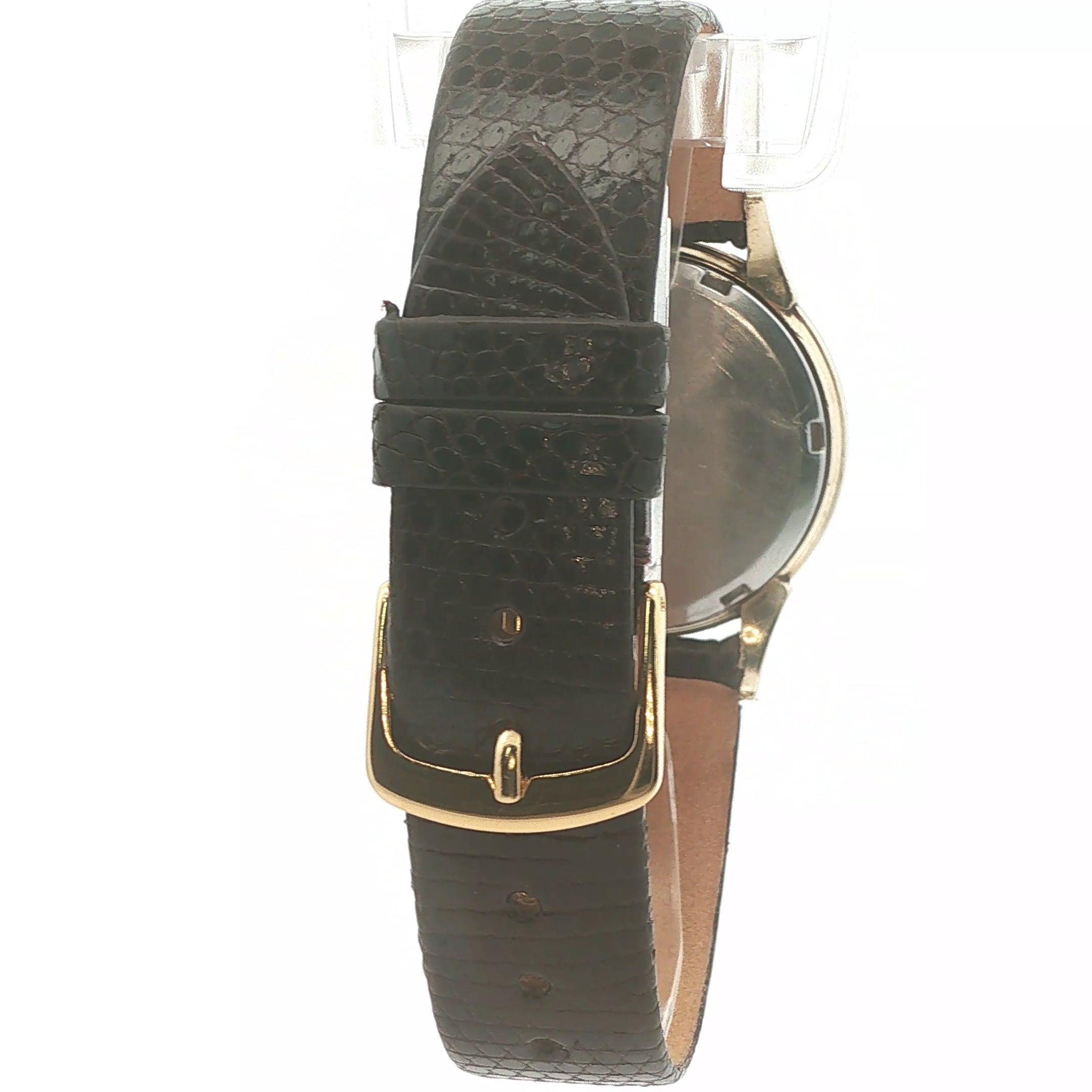 1963 Omega Automatic 34mm 10K Gold Filled Bezel Stainless Steel Back Watch