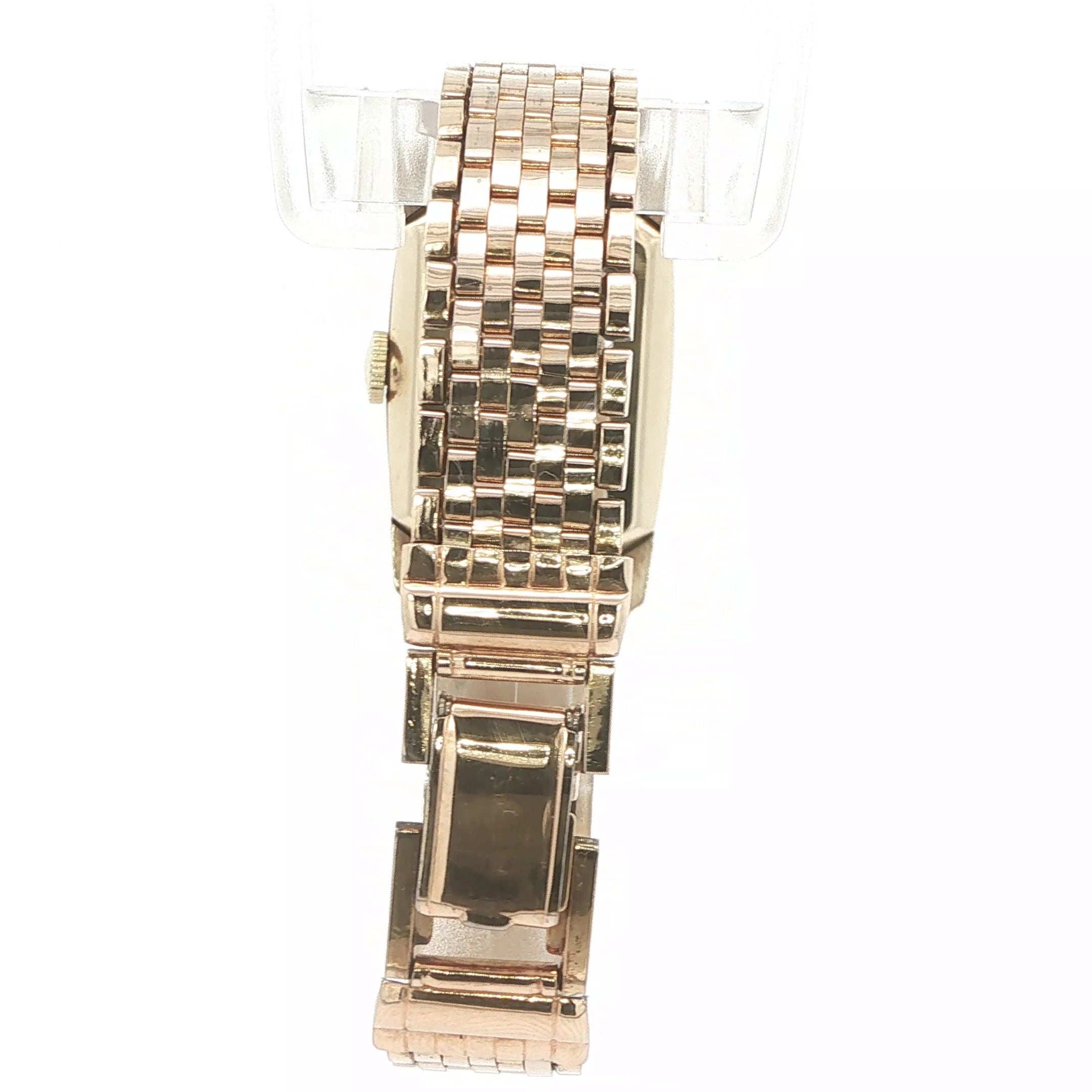 Hamilton Alan Circa 1946 10K Gold Filled Vintage Wrist Watch with Box, Papers & Gold Filled Bracelet