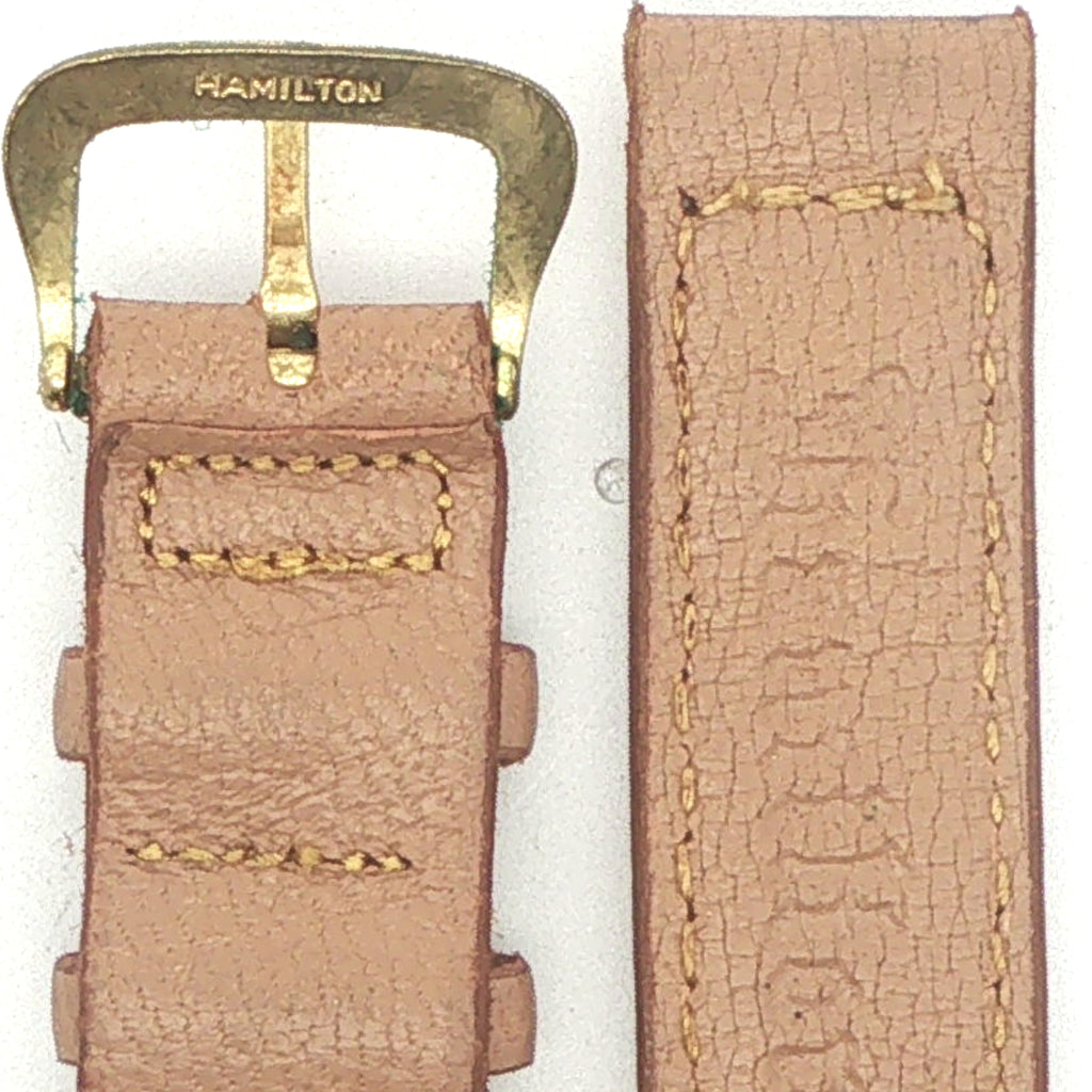 Hamilton Alan Circa 1946 10K Gold Filled Vintage Wrist Watch with Box, Papers & Gold Filled Bracelet