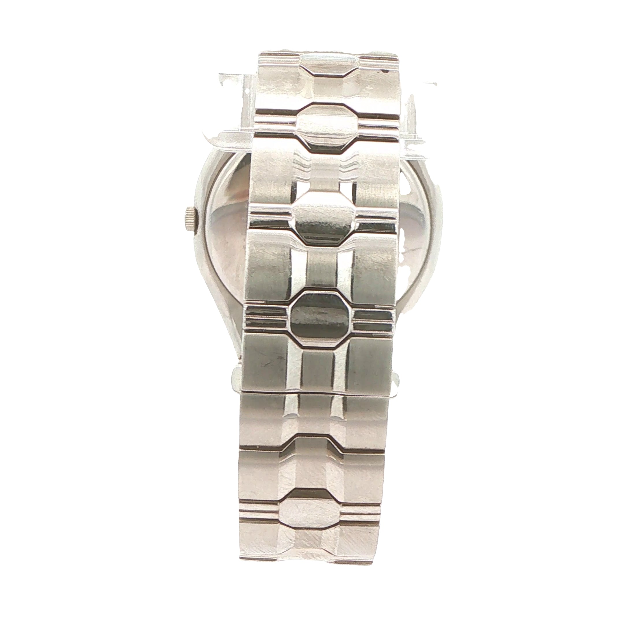 Circa 2000s Citizen Eco-Drive 44mm Black Dial Stainless Steel Men's Watch