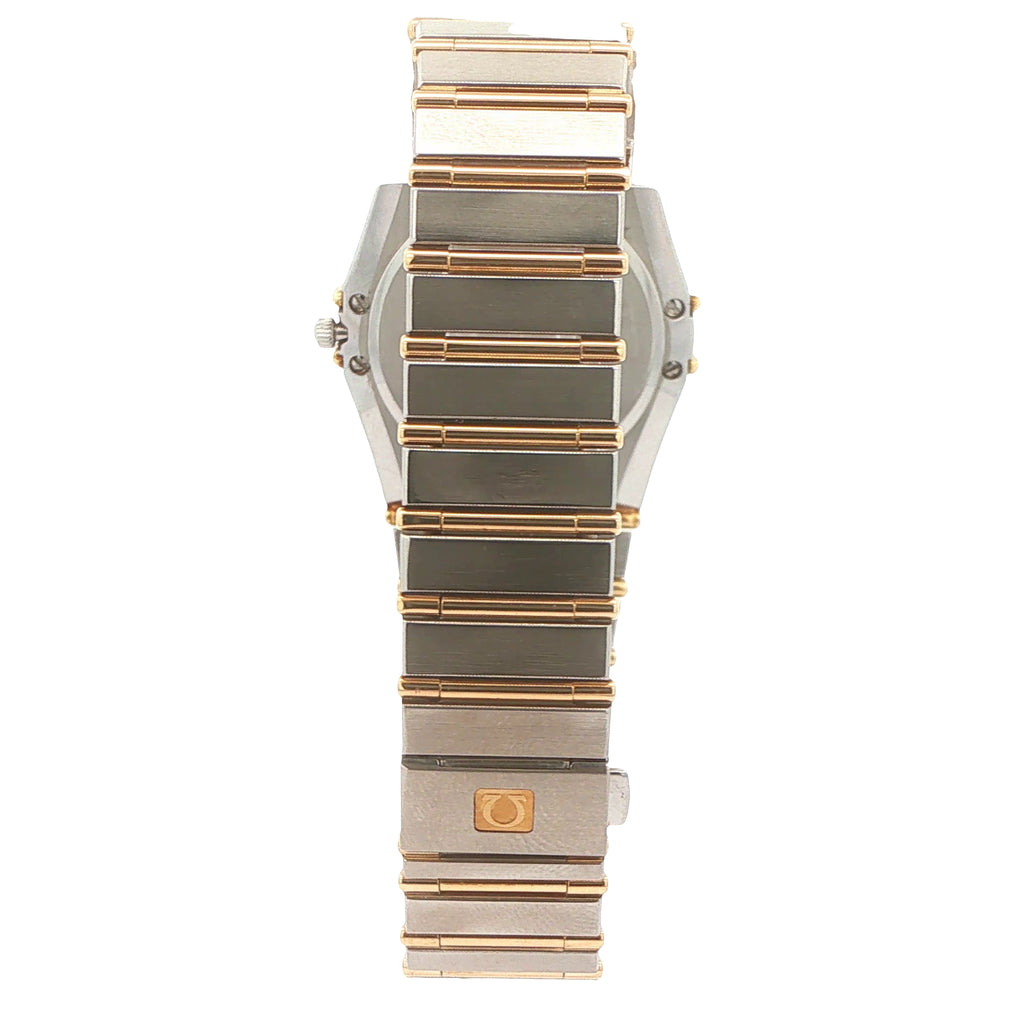 Estate Omega Constellation Manhattan Day-Date Chronometer, Ref. 398.0869, Two-Tone, Circa 1984–1988