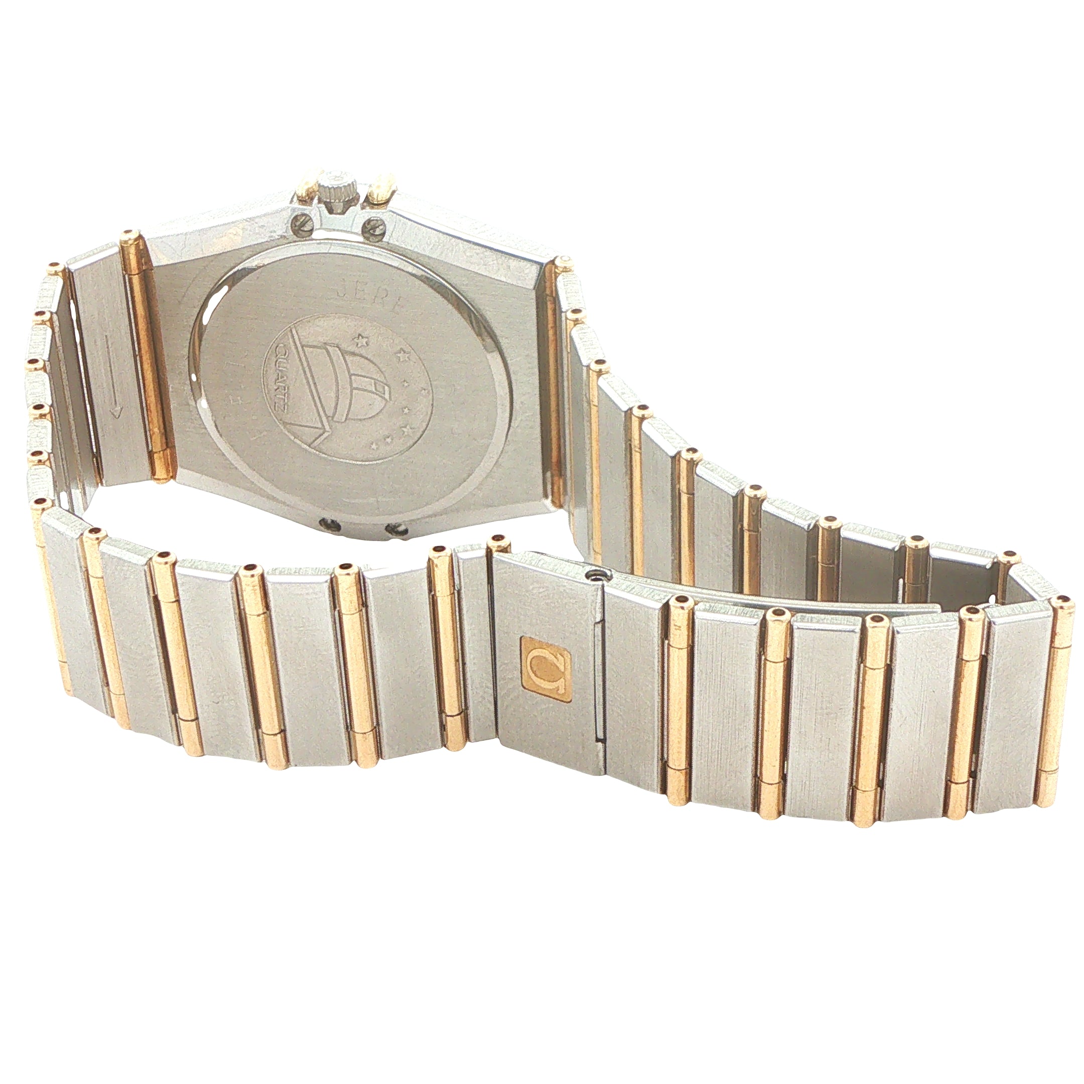 Estate Omega Constellation Manhattan Day-Date Chronometer, Ref. 398.0869, Two-Tone, Circa 1984–1988