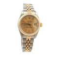 Estate 1989 Rolex Lady-Datejust Ref. 68173 18K Yellow Gold & Stainless Steel 26mm Champagne Tritium Dial Automatic Watch