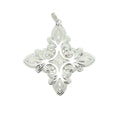 Vintage 1987 Reed & Barton Sterling Silver Christmas Cross Ornament 67mm