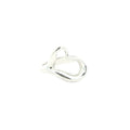 Vintage 1990s Tiffany & Co. Elsa Peretti Open Heart Sterling Silver Ring