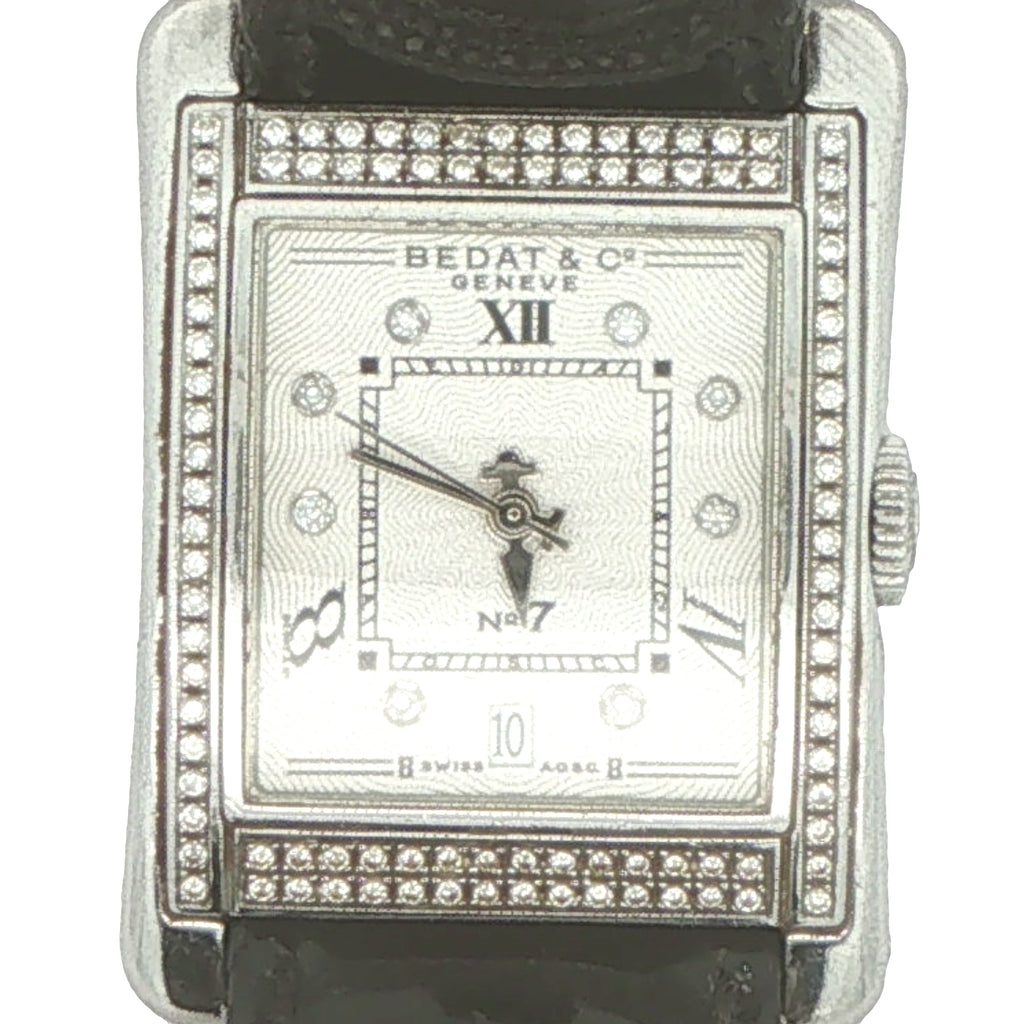 Vintage Early 2000s Bédat & Co. No. 7 Ref. 728 Diamond Swiss Automatic Estate Watch – Serviced