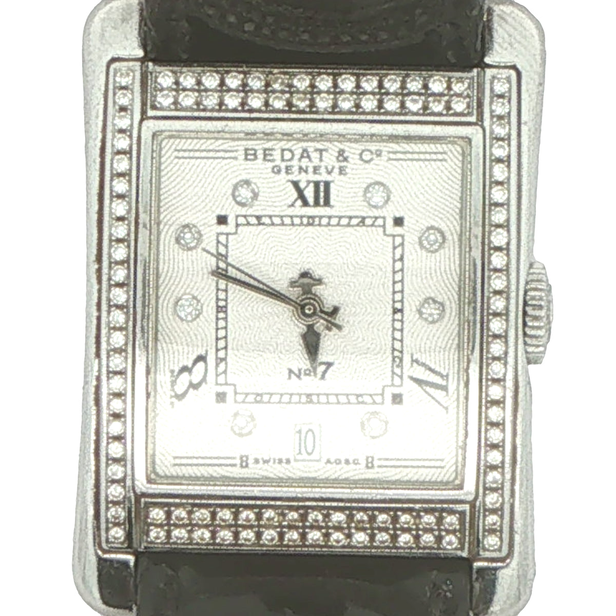 Vintage Early 2000s Bédat & Co. No. 7 Ref. 728 Diamond Swiss Automatic Estate Watch – Serviced