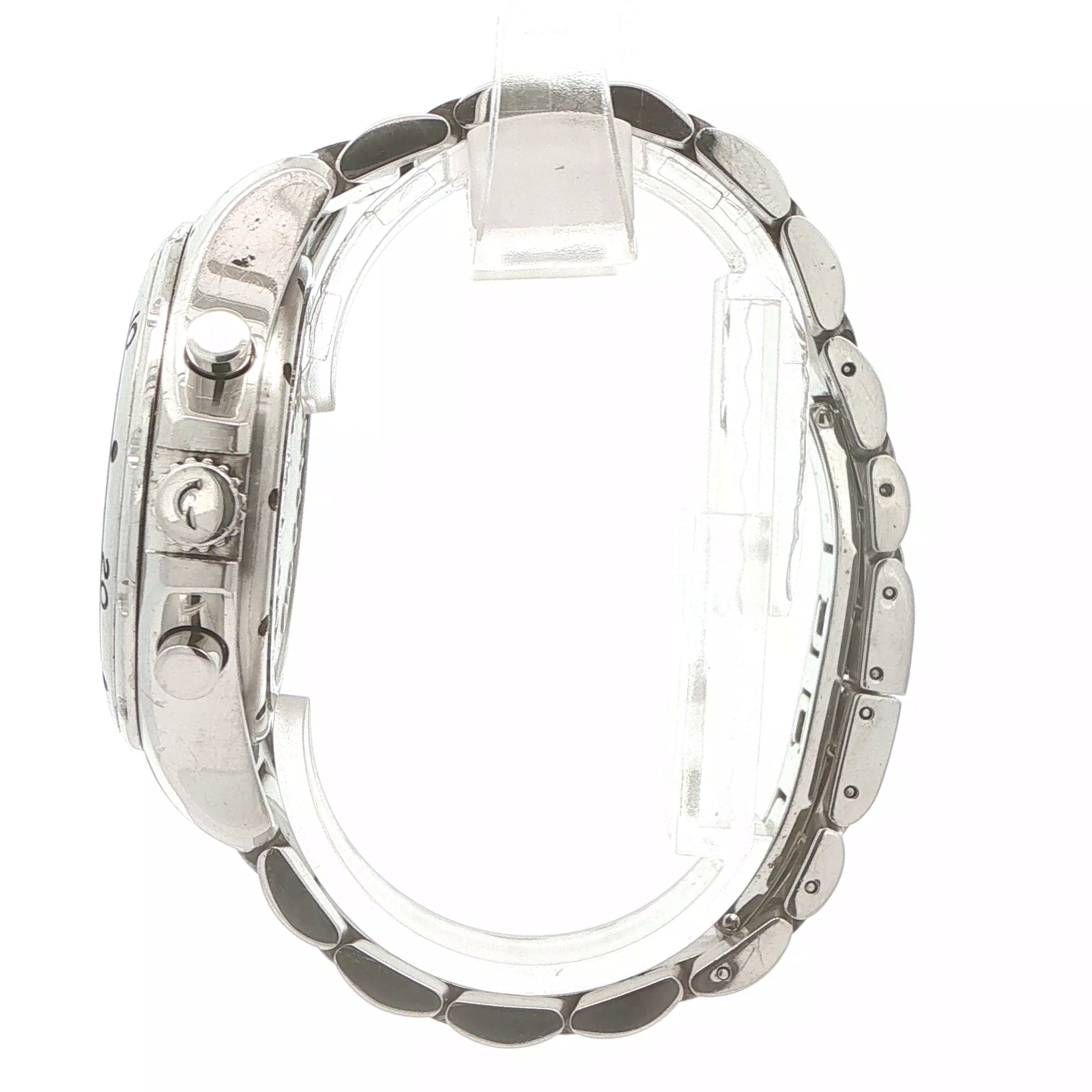 Circa 2010s Estate Movado Series 800 Swiss Chronograph Stainless Steel 41mm Watch