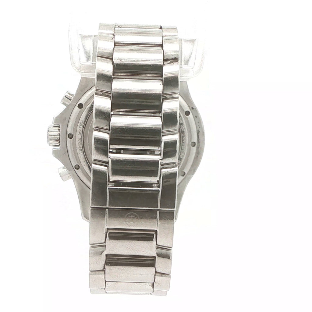 Circa 2010s Estate Movado Series 800 Swiss Chronograph Stainless Steel 41mm Watch