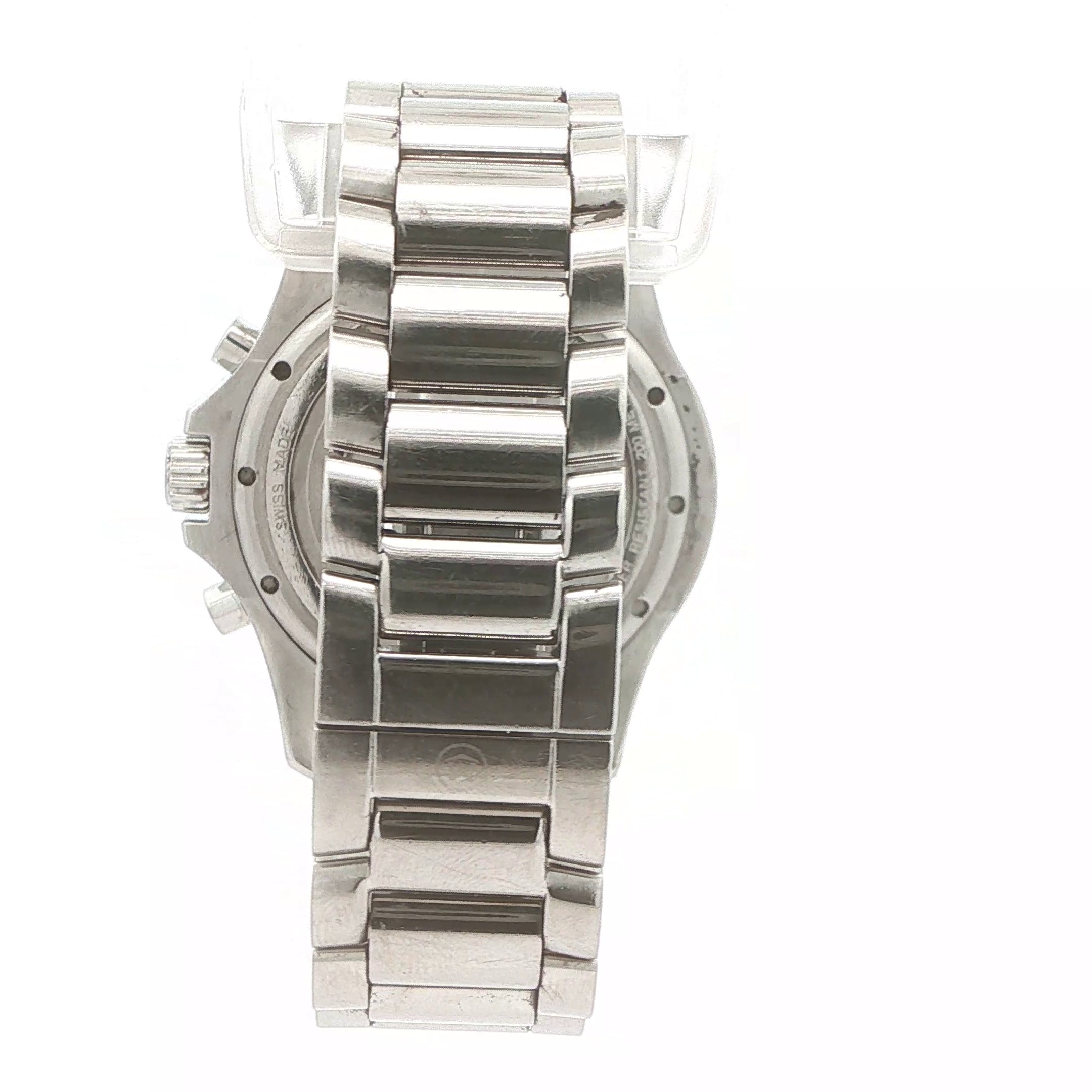 Circa 2010s Estate Movado Series 800 Swiss Chronograph Stainless Steel 41mm Watch
