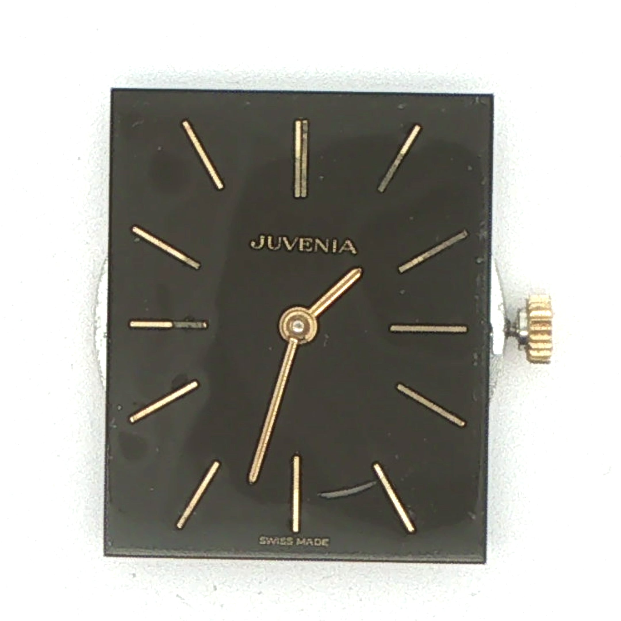 Vintage Circa 1960s Estate Juvenia 18K Yellow Gold Cal. 602 Manual-Wind 29mm Watch