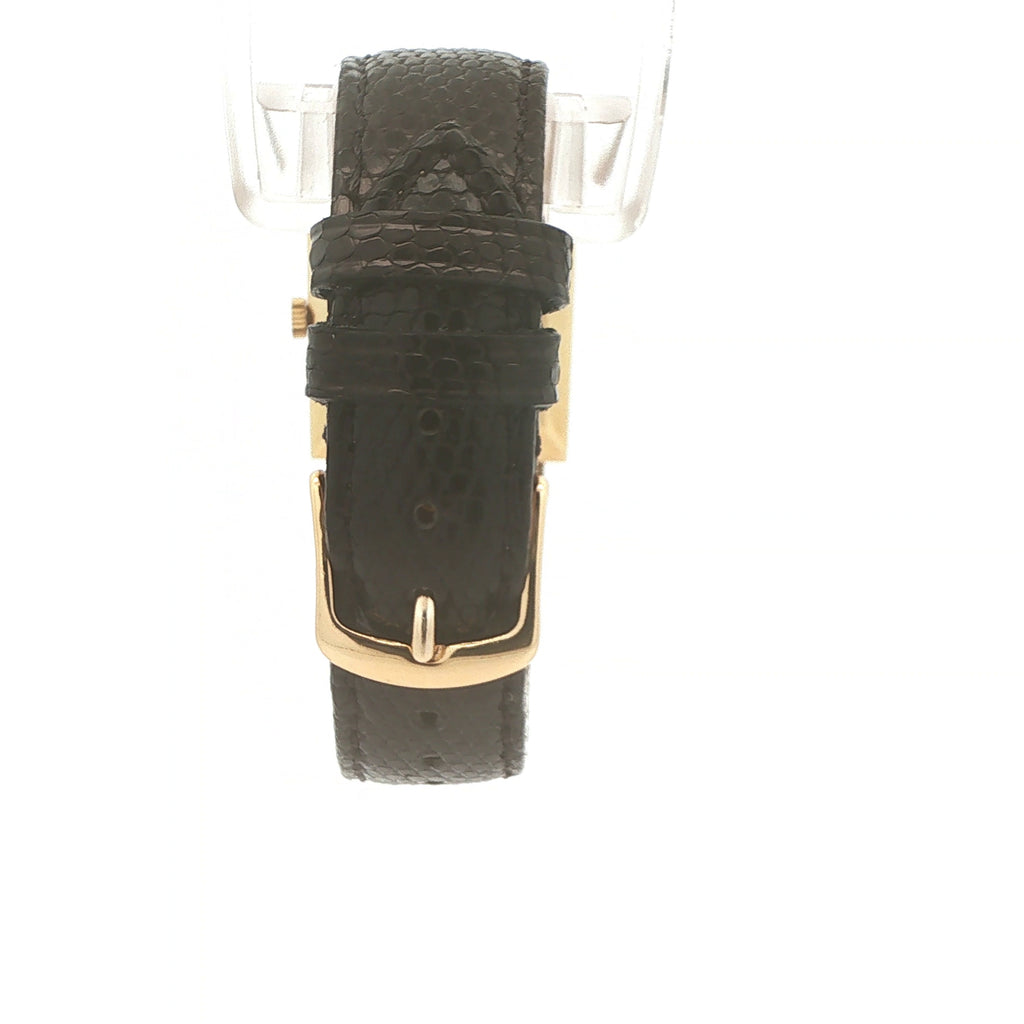 Vintage Circa 1960s Estate Juvenia 18K Yellow Gold Cal. 602 Manual-Wind 29mm Watch
