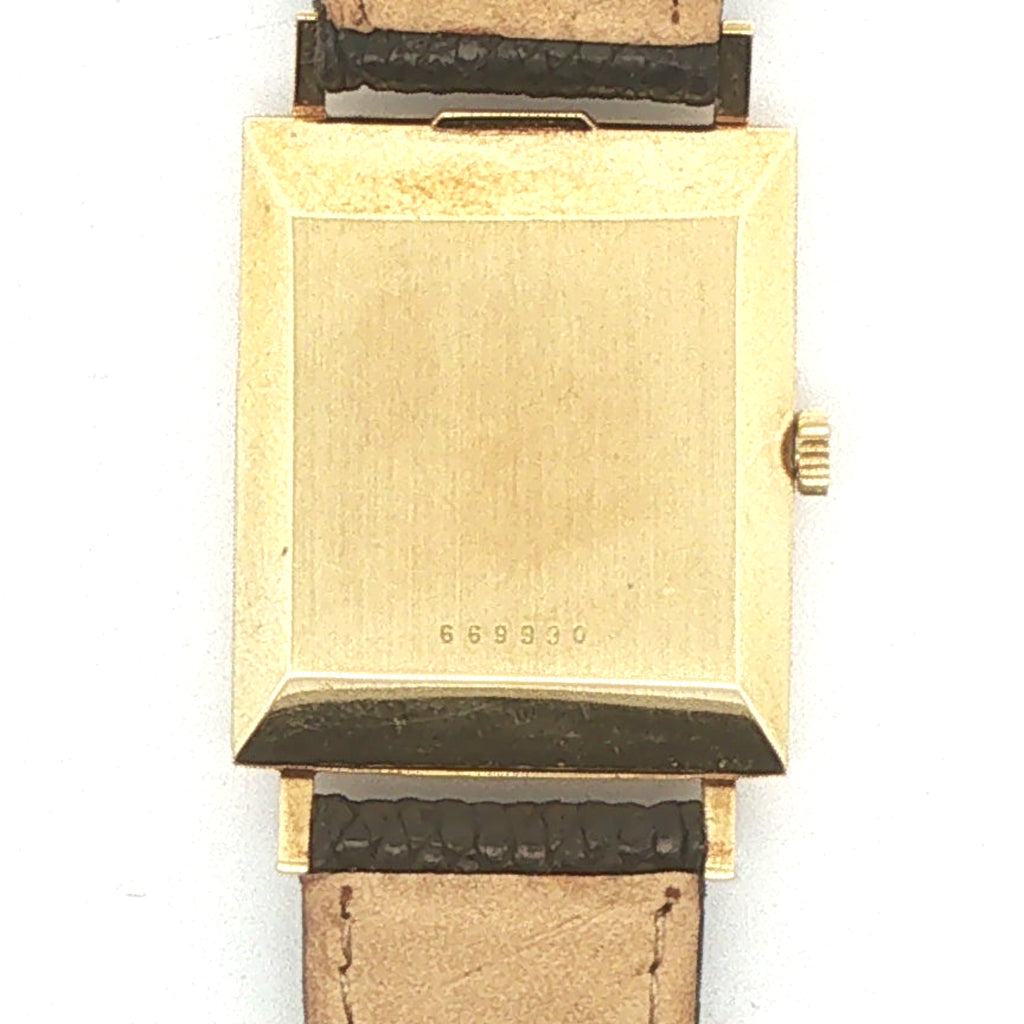 Vintage Circa 1960s Estate Juvenia 18K Yellow Gold Cal. 602 Manual-Wind 29mm Watch