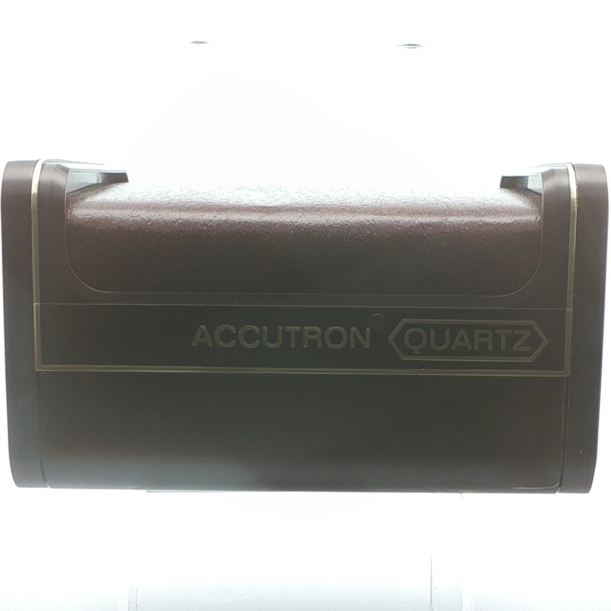 1980 Vintage Estate Bulova Accutron Quartz Stainless Steel Watch – 21mm, With Box