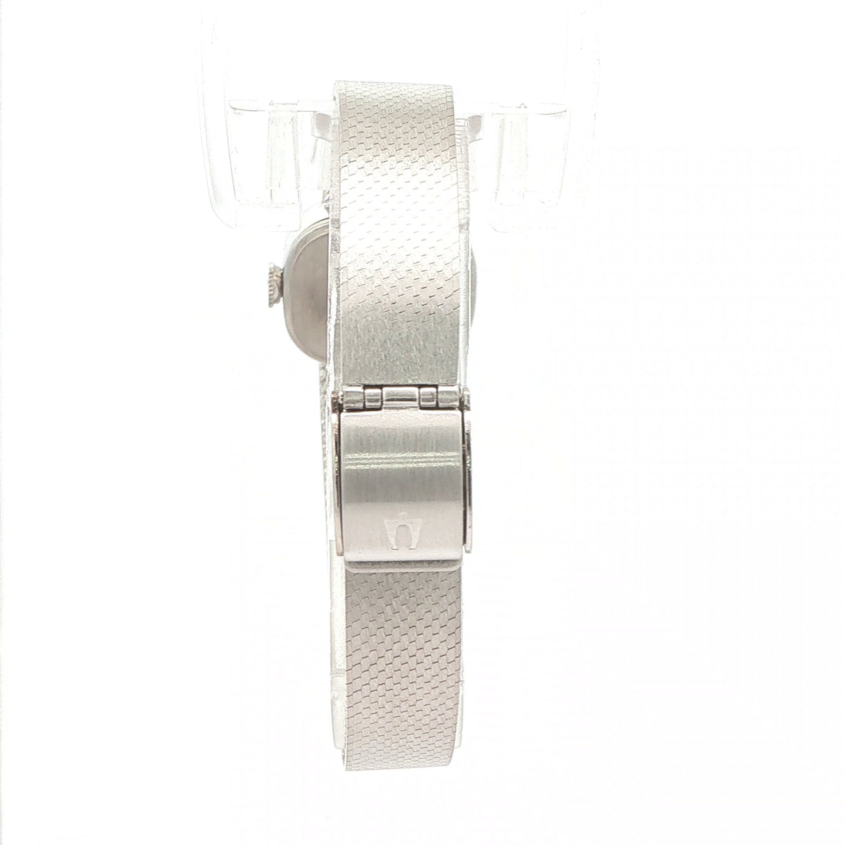 1980 Vintage Estate Bulova Accutron Quartz Stainless Steel Watch – 21mm, With Box