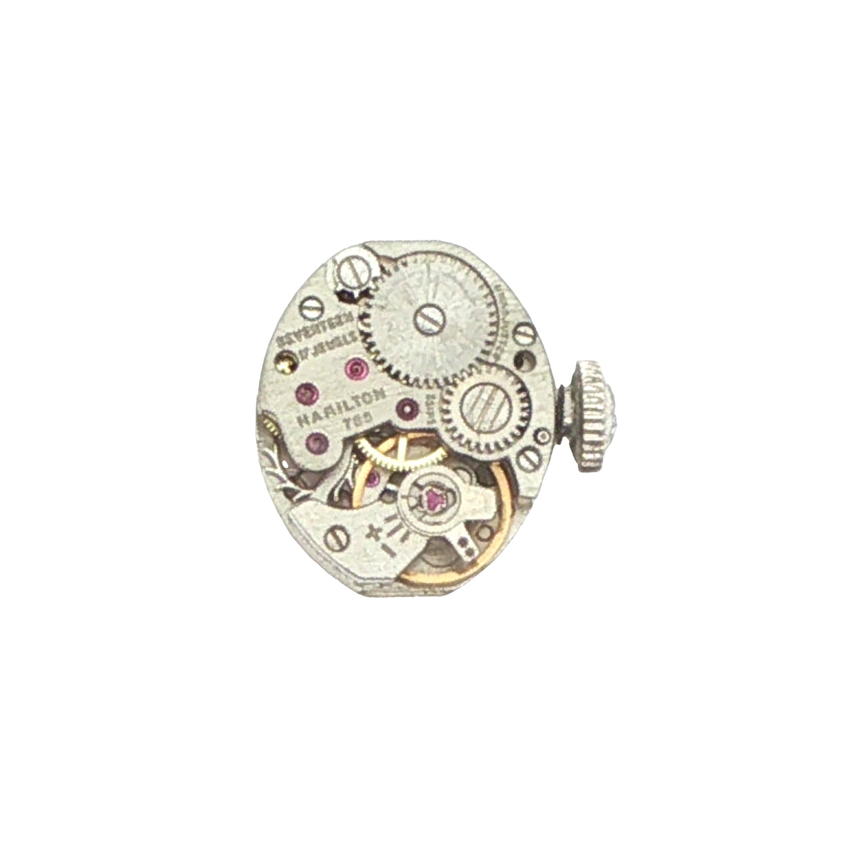 1960s Estate Hamilton Natural Diamond Cocktail Watch – 14K White Gold Case