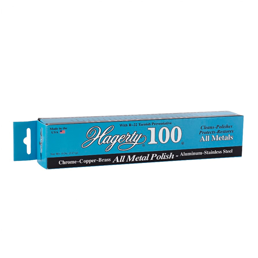 Hagerty 100 All Metal Polish with R-22 Tarnish Preventative – 4 oz